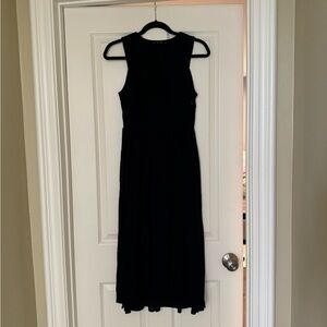 Zara navy high low dress